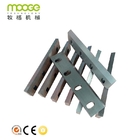 Hard Wearing Plastic Auxiliary Machinery 48-68 Hrc Shredder Blades For Plastic