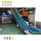 Waste Plastic Chain Conveyor Machine Belt System Rubber For Plastic Crusher Machine