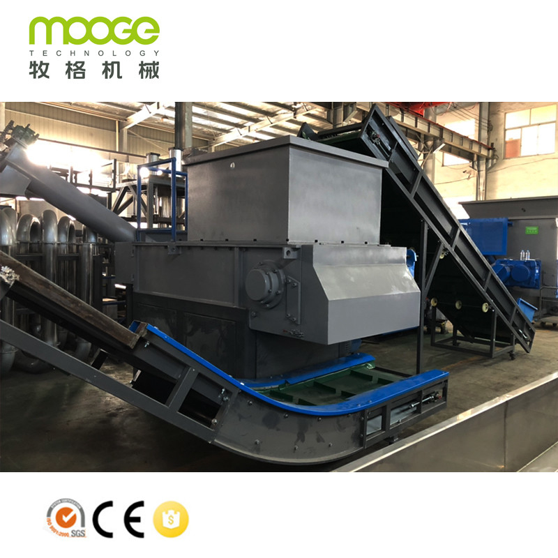 300-2000kg/H Plastic Shredder Machine For Recycling Single Shaft Industrial