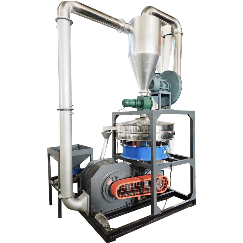 100-1000kg/H PVC Pulverizer Machine PP PE Plastic Powder Milling Machine